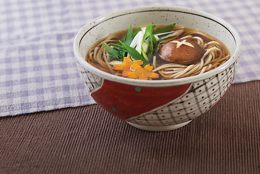 幌加内そばつゆで味わう温かいそば